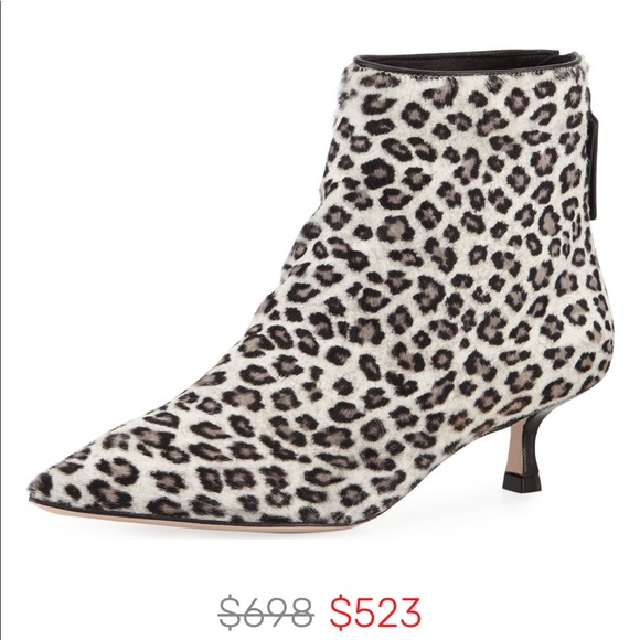 NIB Stuart Weitzman cheetah print calf hair boots - Picture 11 of 15